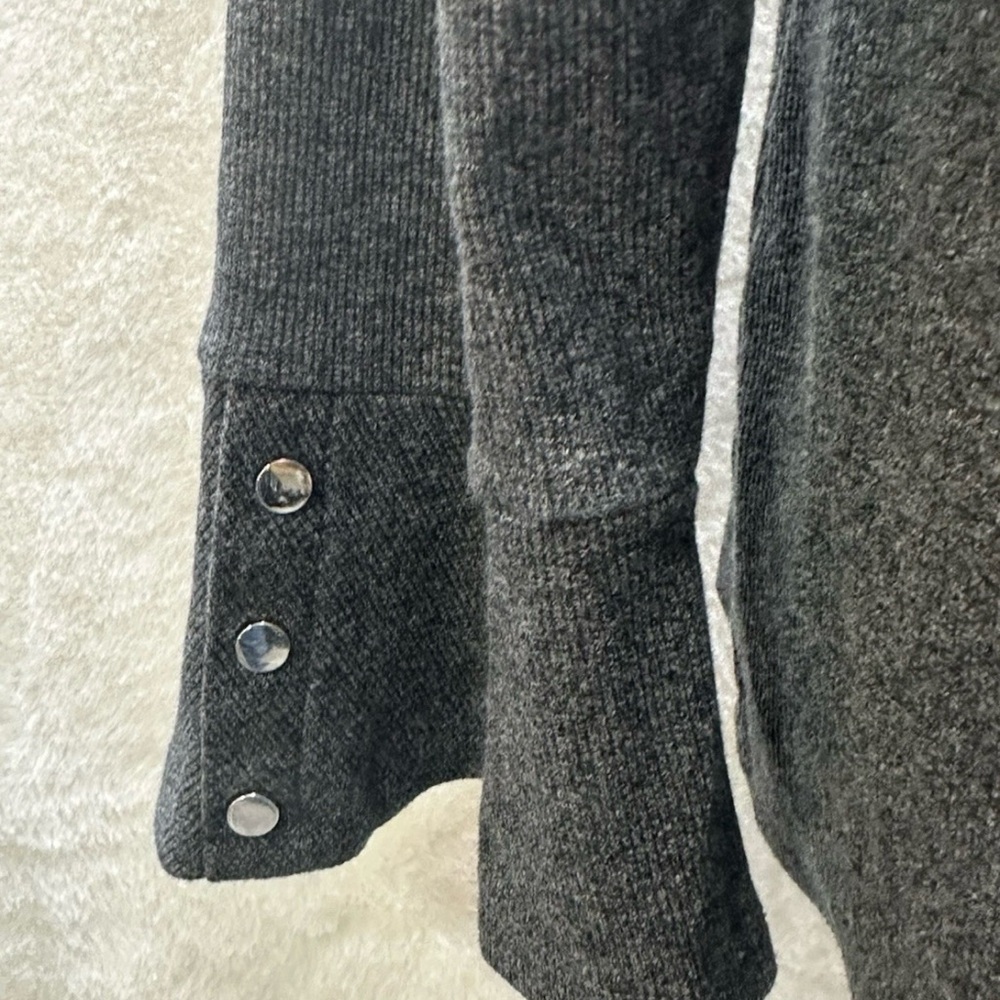 Women’s X Large RAFAELLA CHARCOAL GREY SWEATER. - Picture 2 of 7